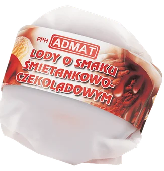 Zdjęcie produktu - Lody cassate o sm. śmietankowo czekola. Admat 0,6l