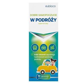 Tabletki w podróży Eubioco 10szt widok 1