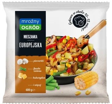 Zdjęcie produktu - Mieszanka europejska Mroźny Ogród 600g
