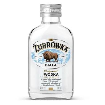 Wódka Żubrówka biała 100ml 40% widok 1