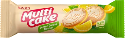 Zdjęcie produktu - Markizy Multicake cytrynowe Roshen 180g