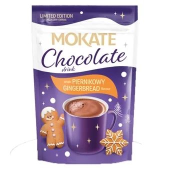 Napój czekoladowy o smaku piernikowym Mokate 120g widok 1