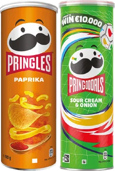 Chipsy Pringles paprika 165g widok 1