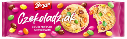Ciastka Czekoladziak Bergen 135g mix widok 1