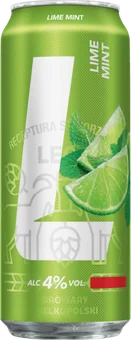 Piwo Lech limonka mięta 0,5l 4% puszka widok 1