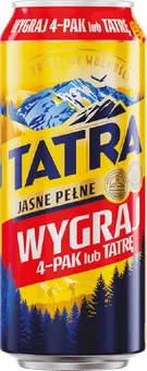 Piwo Tatra pils 0,5l 6% puszka widok główny 