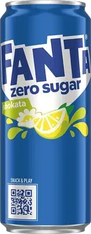 Zdjęcie produktu - Napój gaz Fanta shokata zero 330ml puszka