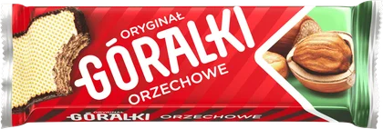 Wafelki Góralki orzechowe 45g widok 1