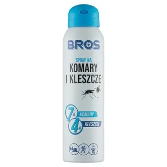 Spray na komary i kleszcze Bros 90ml widok 1
