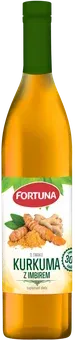 Zdjęcie produktu - Zaprawa kurkuma z imbirem Fortuna 440ml