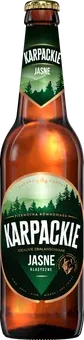 Piwo Karpackie Jasne 0,5l 6% but. zw. widok główny