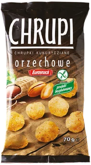 Chrupki Chrupi o smaku orzechowym Eurosnack 70g widok główny 