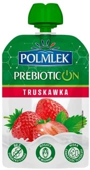 Deser fermento truskawka PrebioticON Polmlek 120g widok 1