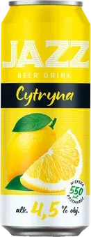 Piwo Jazz cytryna 0,55l 4,5% puszka widok główny
