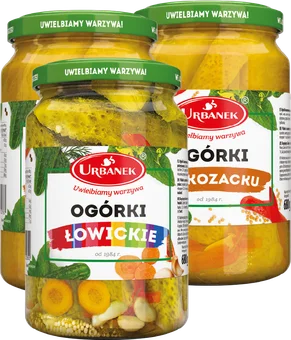 Zdjęcie produktu - Ogórki łowickie Urbanek
