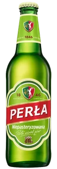Piwo Perła niepasteryzowana 0,5l 4,8% but. bzzw. widok 1