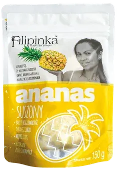 Ananas suszony widok 1