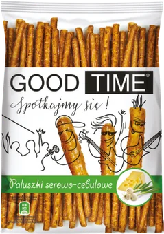 Paluszki serowo cebulowe Good Time 200g widok główny 
