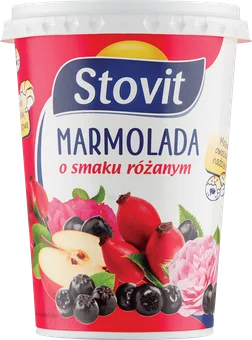 Marmolada różana Stovit 600g widok 1