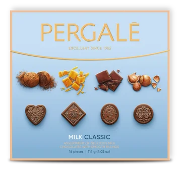 Bombonierka milk classic Pergale 114g widok główny 