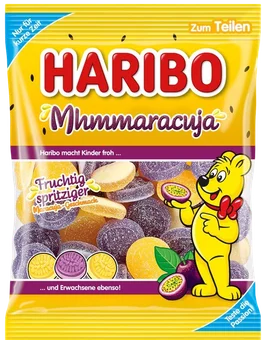 Żelki mhmmaracuja Haribo 160g widok 1