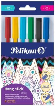 Długopis hang stick Pelikan 6szt SZ26 widok 1