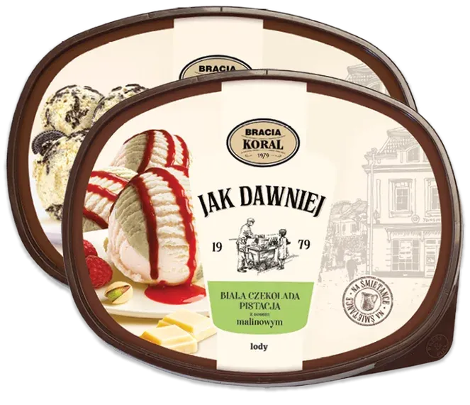 Zdjęcie produktu - Lody Jak Dawniej Koral