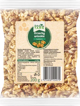 Orzechy włoskie łuskane Bakaliowy Targ 200g widok główny 