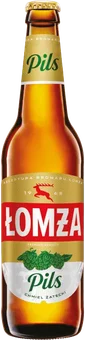 Piwo Łomża pils 0,5l 6% but. zw. widok 1