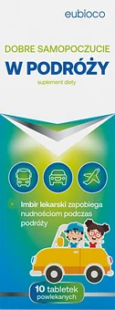 Tabletki w podróży Eubioco 10szt widok 1