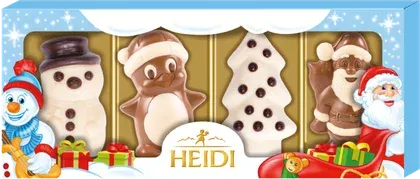 Figurki z nadzieniem świąteczne Heidi 4x20g BN25 widok główny