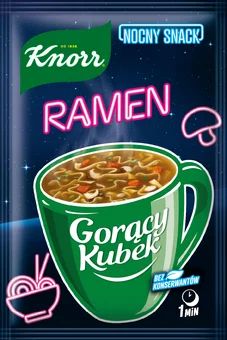 Zupa Gorący Kubek ramen Knorr 16g widok 1