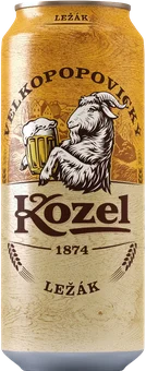 Zdjęcie produktu - Piwo Kozel leżak 0,5l 4,6% puszka