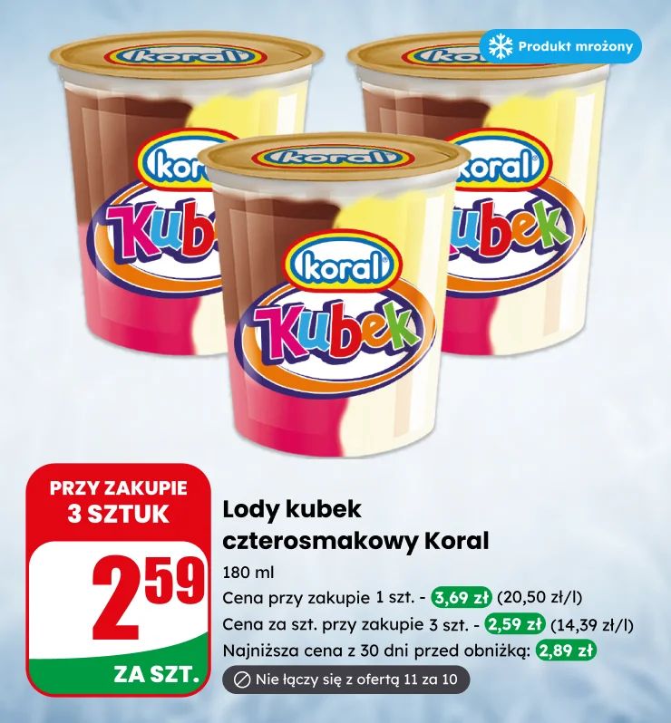 Lody teraz taniej w DINO!
