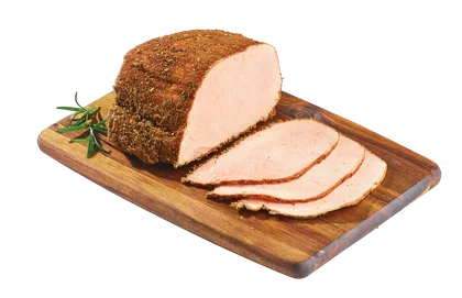 Schab pieczony z przyprawami widok 1