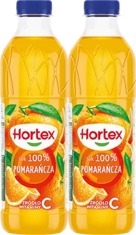 Sok Pomarańczowy Hortex 1l widok 1