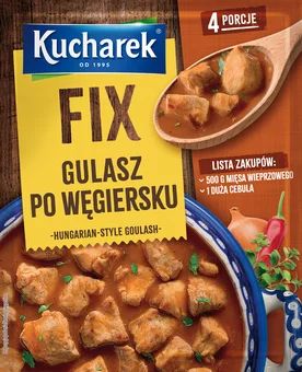 Zdjęcie produktu - Fix gulasz po węgiersku Kucharek 46g