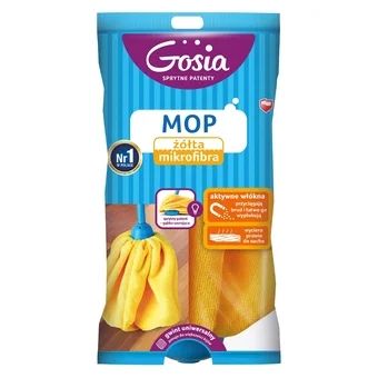 Mop żółta mikrofibra zapas Gosia widok 1