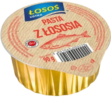 Zdjęcie produktu - Pasta z łososia Łosoś Ustka 90g