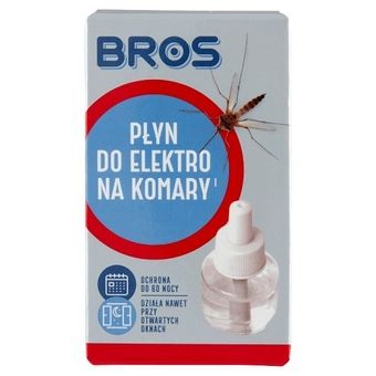 Płyn do elektro na komary Bros 60 nocy 40ml zapas widok 1