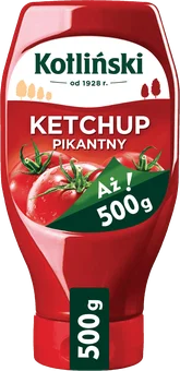Ketchup pikantny Kotliński 500g widok 1