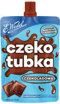 Krem czekoladowy Czekotubka Wedel 50g widok główny
