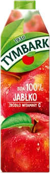 Sok jabłkowy Tymbark 1l widok główny 