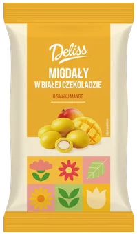 Migdały w białej czek o sm mango Deliss 100g WN26 widok 1
