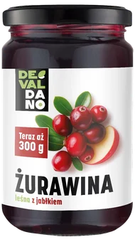 Żurawina leśna z jabłkiem Devaldano 300g widok 1