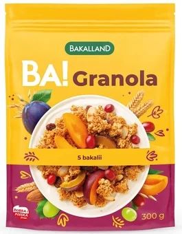 Granola 5 bakalii BA! Bakalland 300g widok 1