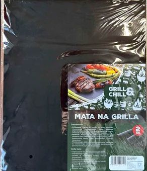 Zdjęcie produktu - Mata na grilla i do piekarnika 40x33cm 2szt mix