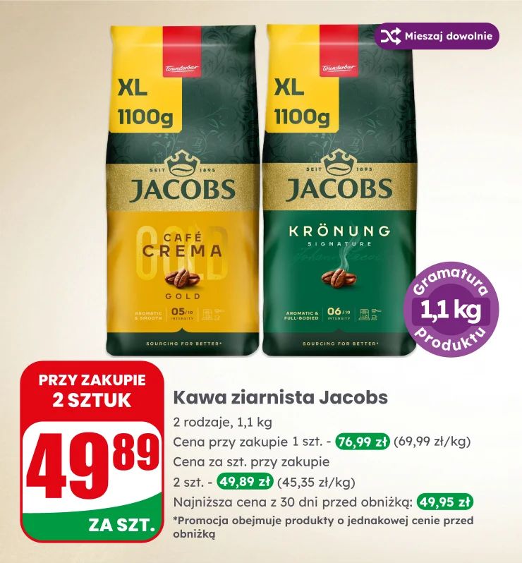 kawa banner tymbark mleko mielona ziarnista parzona