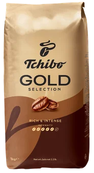 Kawa ziarnista Tchibo Gold Selection 1kg widok główny