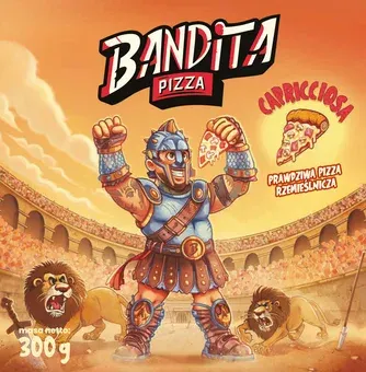 Zdjęcie produktu - Pizza capricciosa Bandita 300g